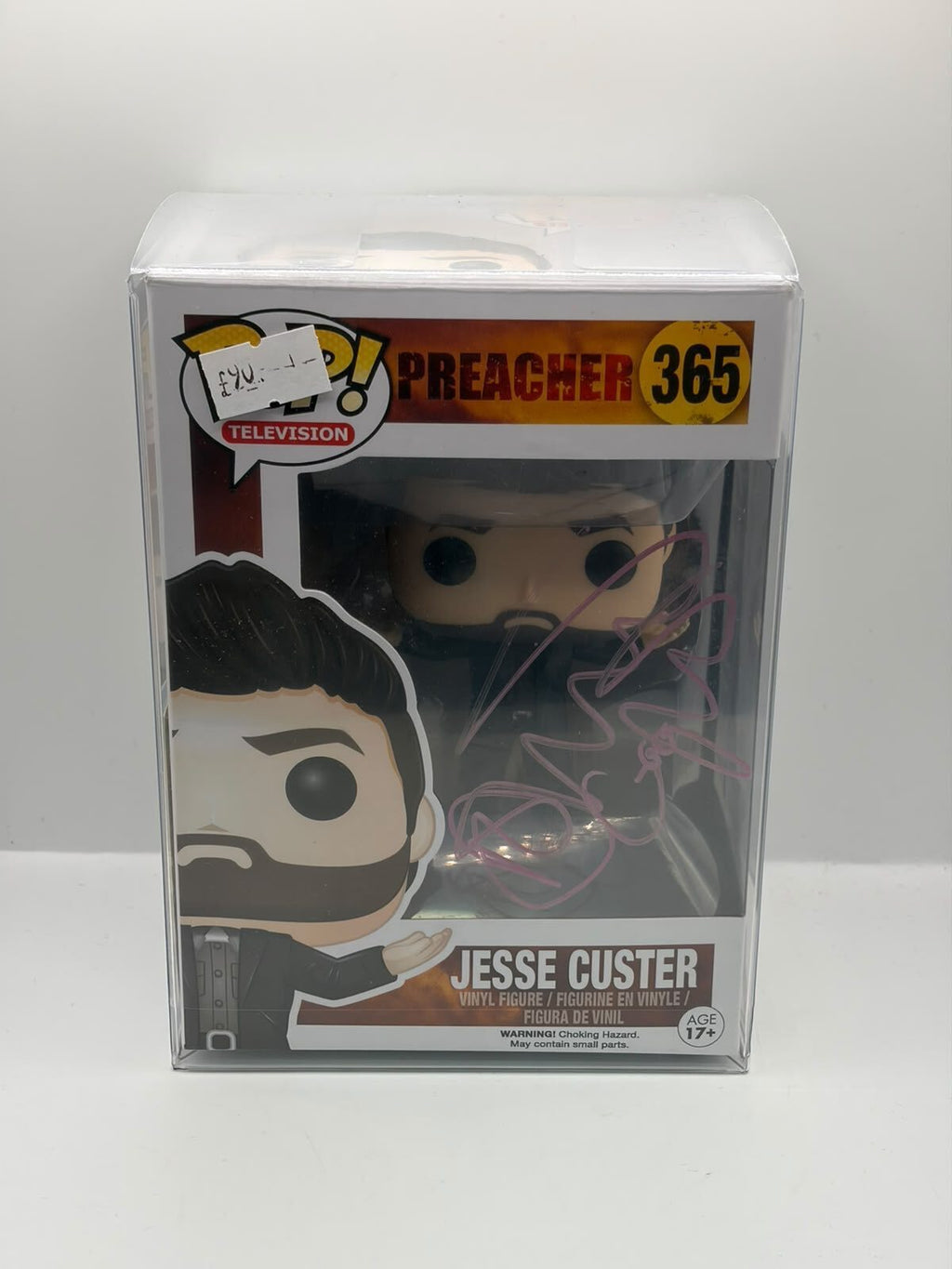 Funko Pop! Television Preacher Jesse Custer #365 Vinyl Figure Signed