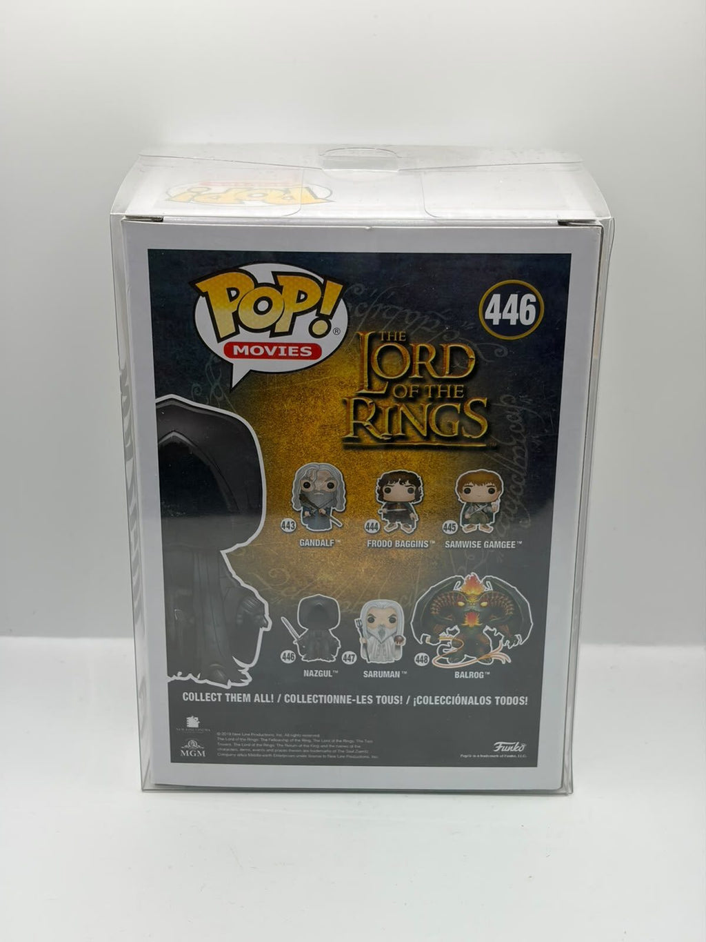 Funko Pop! Movies The Lord of the Rings Nazgûl #446, Signed