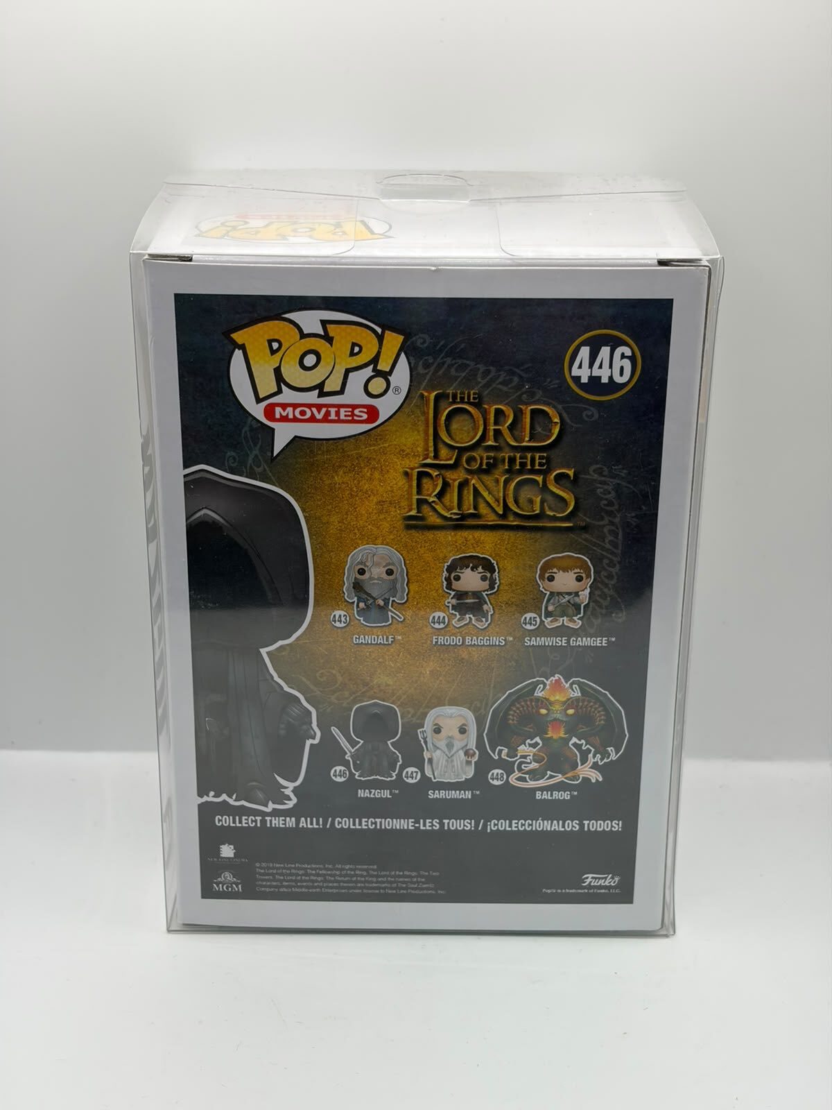 Funko Pop! Movies The Lord of the Rings Nazgûl #446, Signed