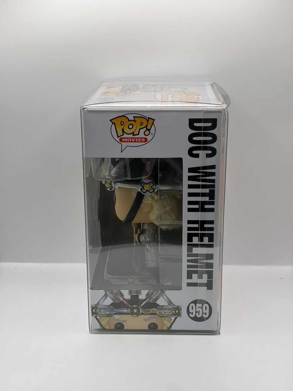 Funko Pop! Movies Back to the Future Doc with Helmet #959 Vinyl Figure