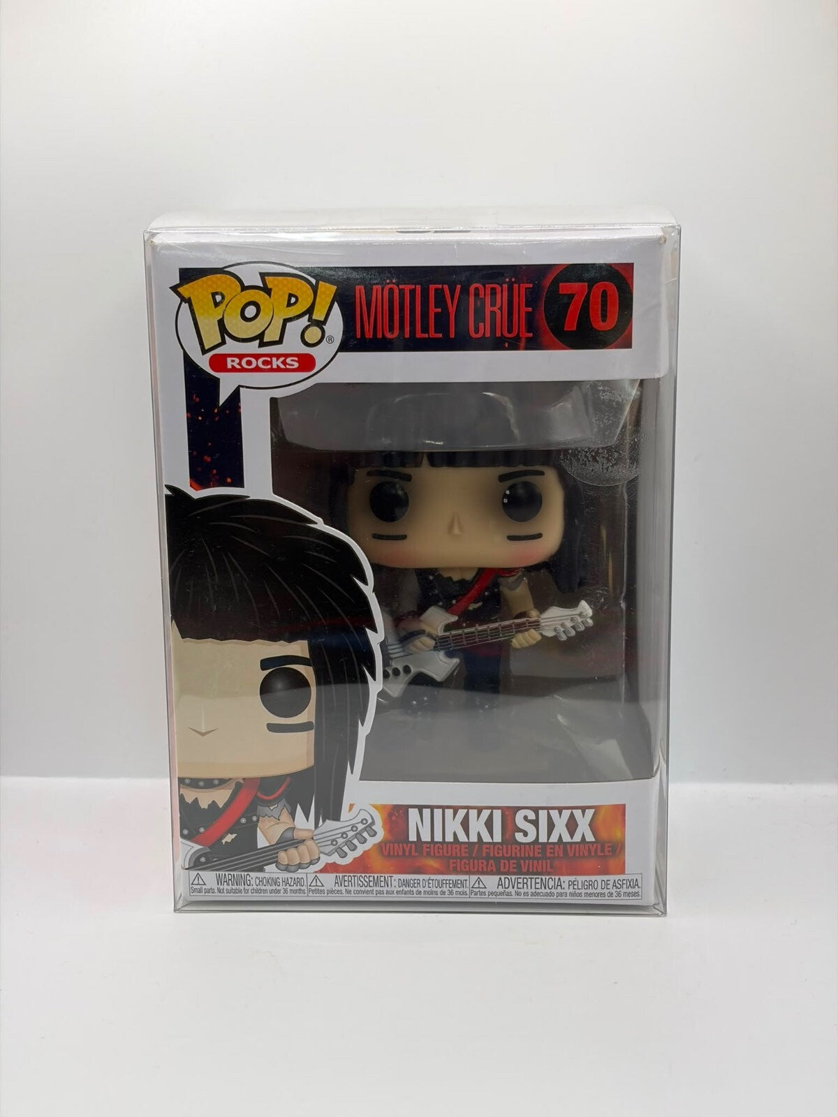 Funko Pop! Rocks Motley Crue Nikki Sixx Vinyl Figure #70