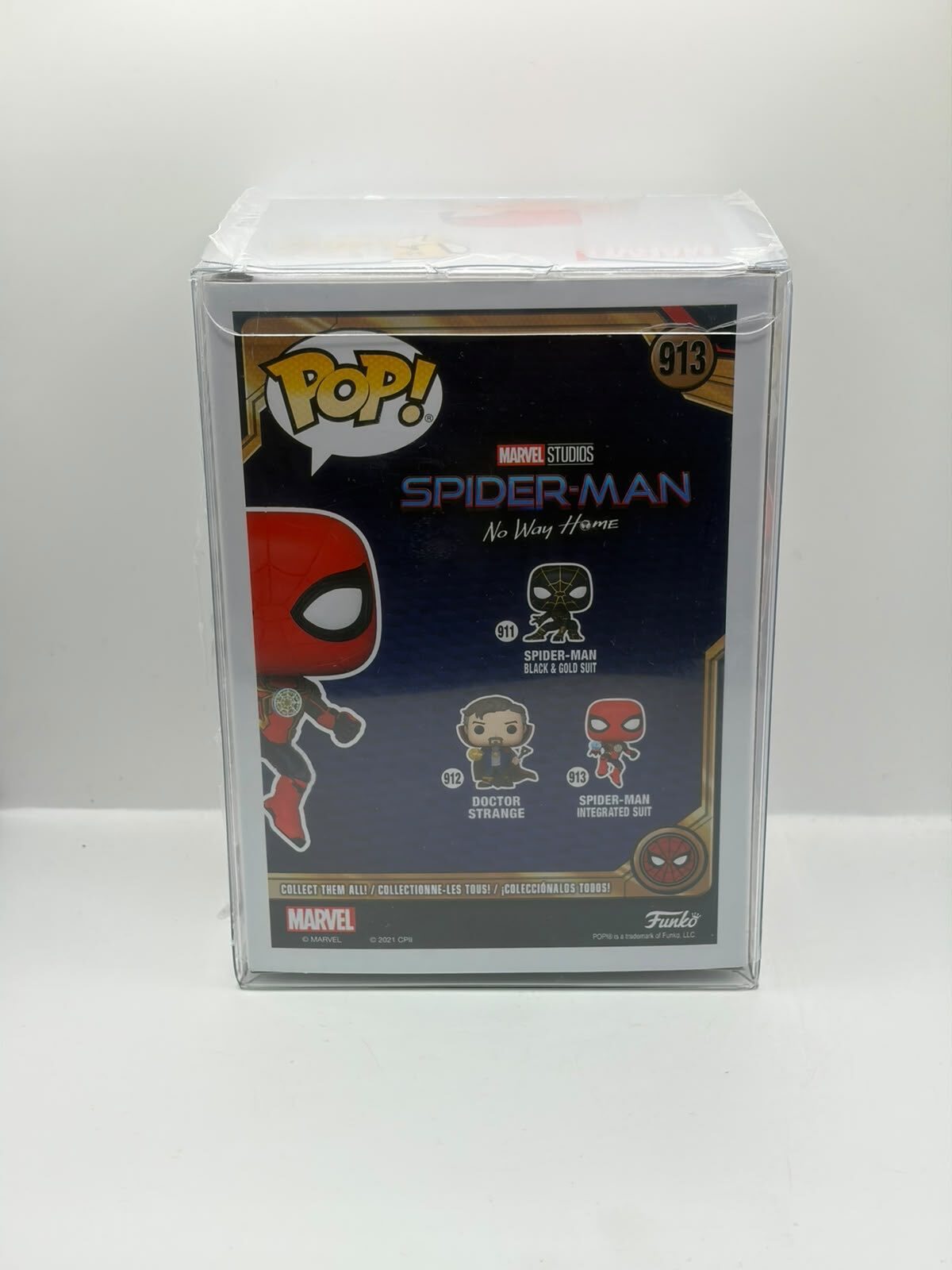 Funko Pop! Marvel Spider-Man in Integrated Suit #913