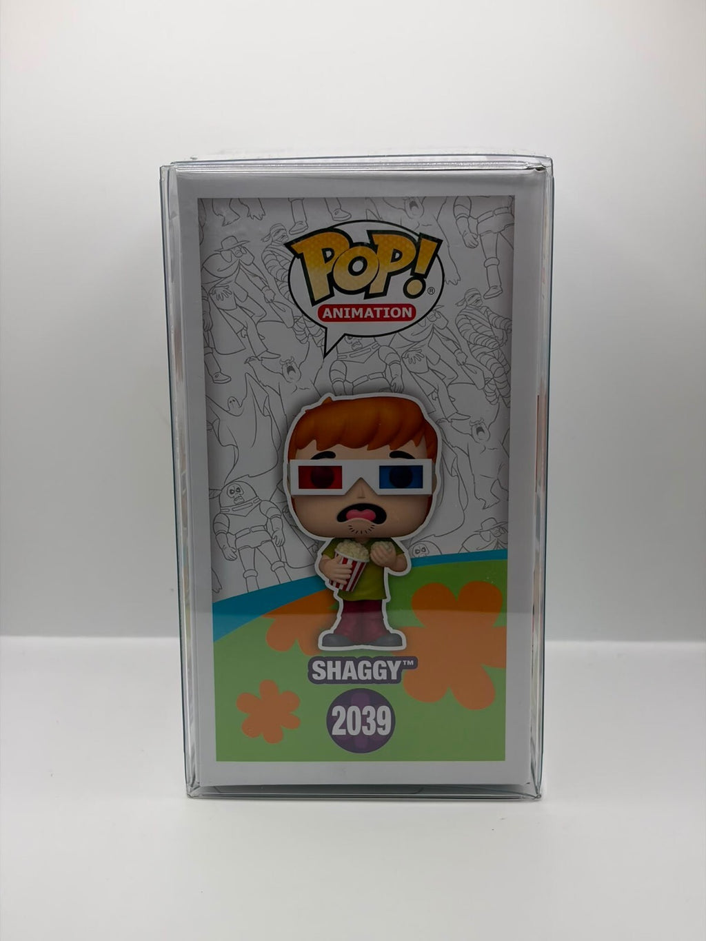 Funko Pop Animation Scooby-Doo Shaggy 2039 Vinyl Figure Signed