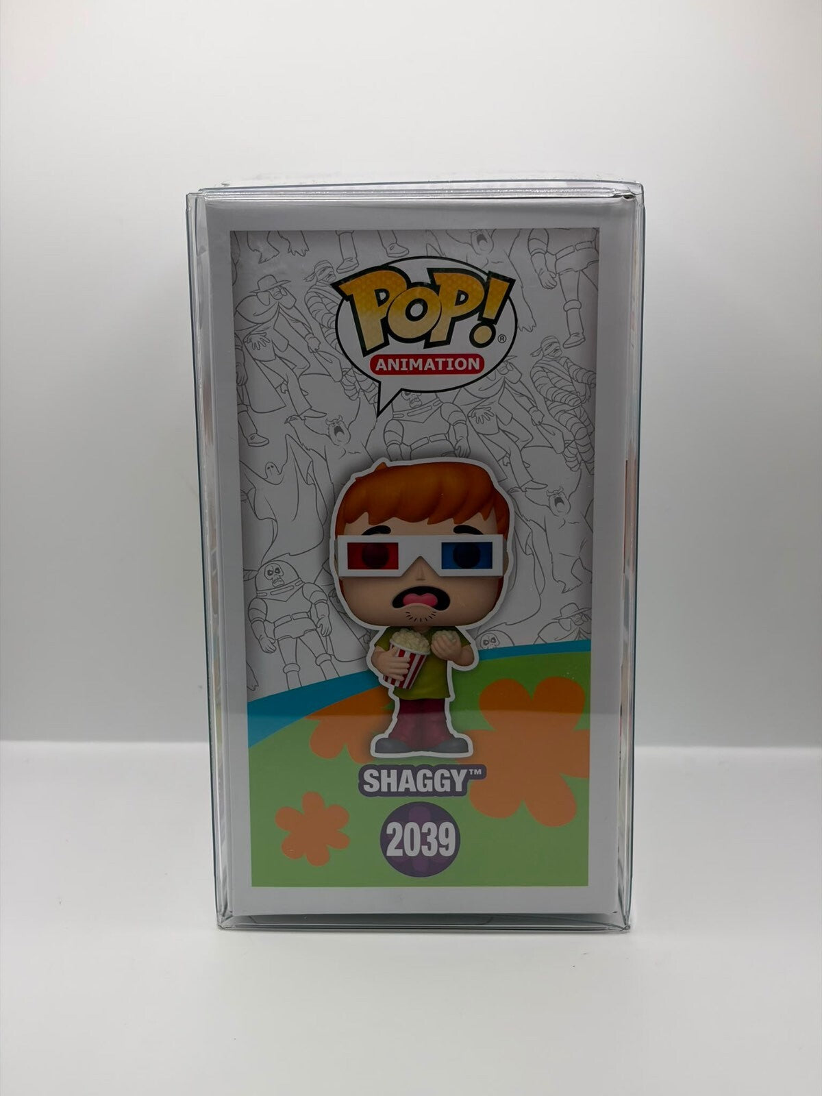Funko Pop Animation Scooby-Doo Shaggy 2039 Vinyl Figure Signed