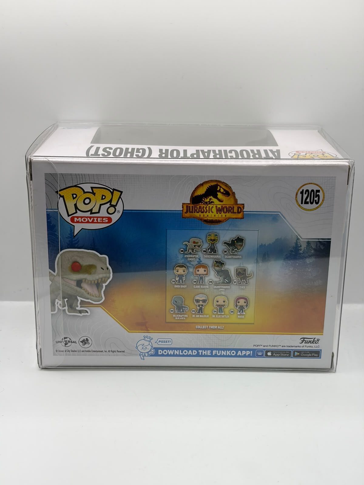 Funko Pop! Movies Jurassic World Atrociraptor (Ghost) #1205