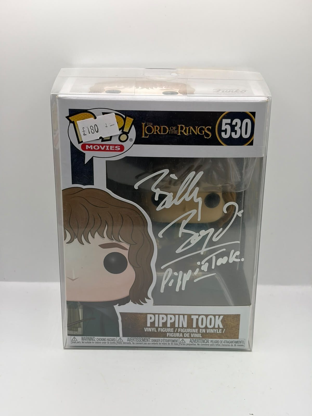Funko Pop! Movies The Lord of the Rings Pippin Took #530 Signed