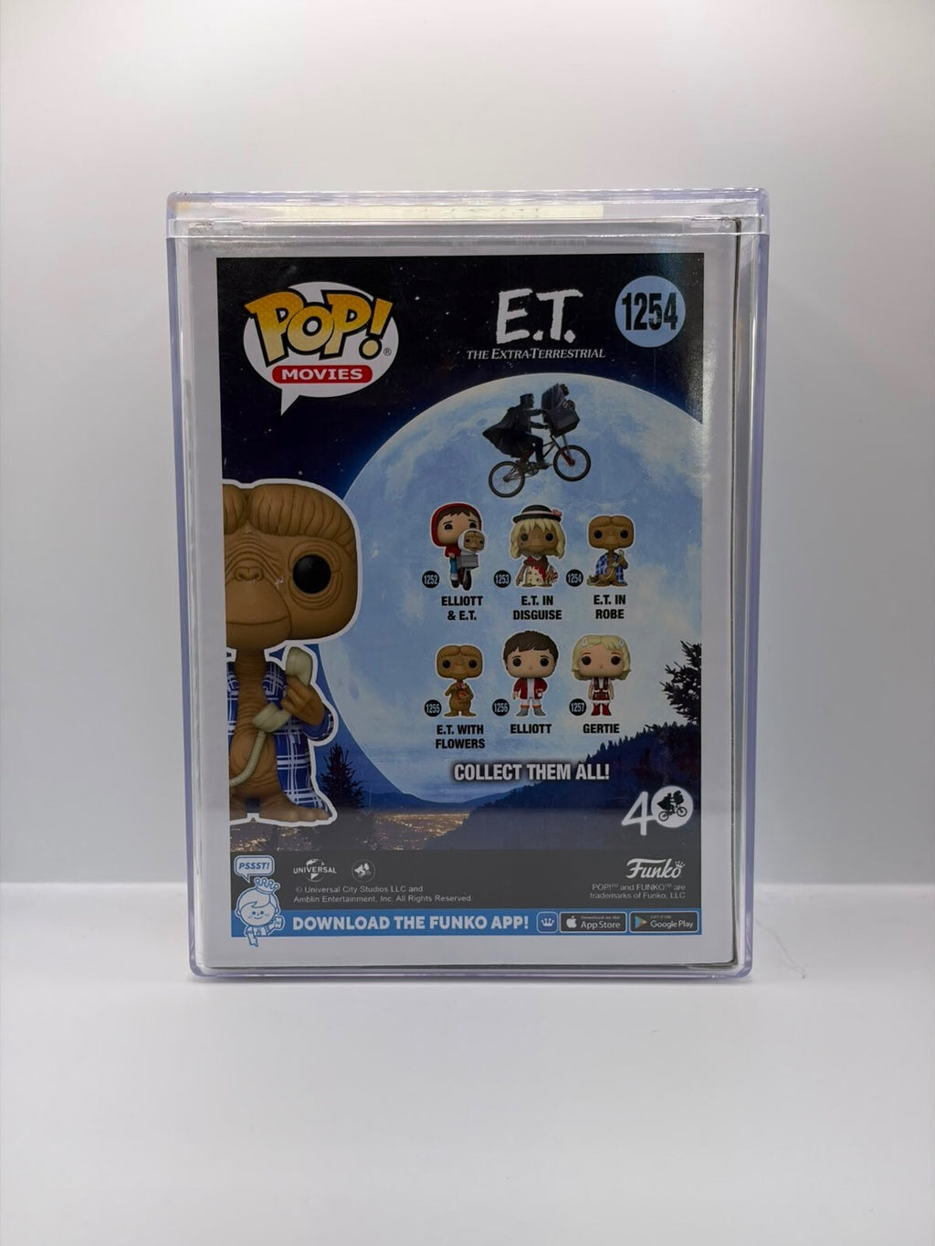 Funko Pop! Movies E.T. in Robe Vinyl Figure #1254 Autographed