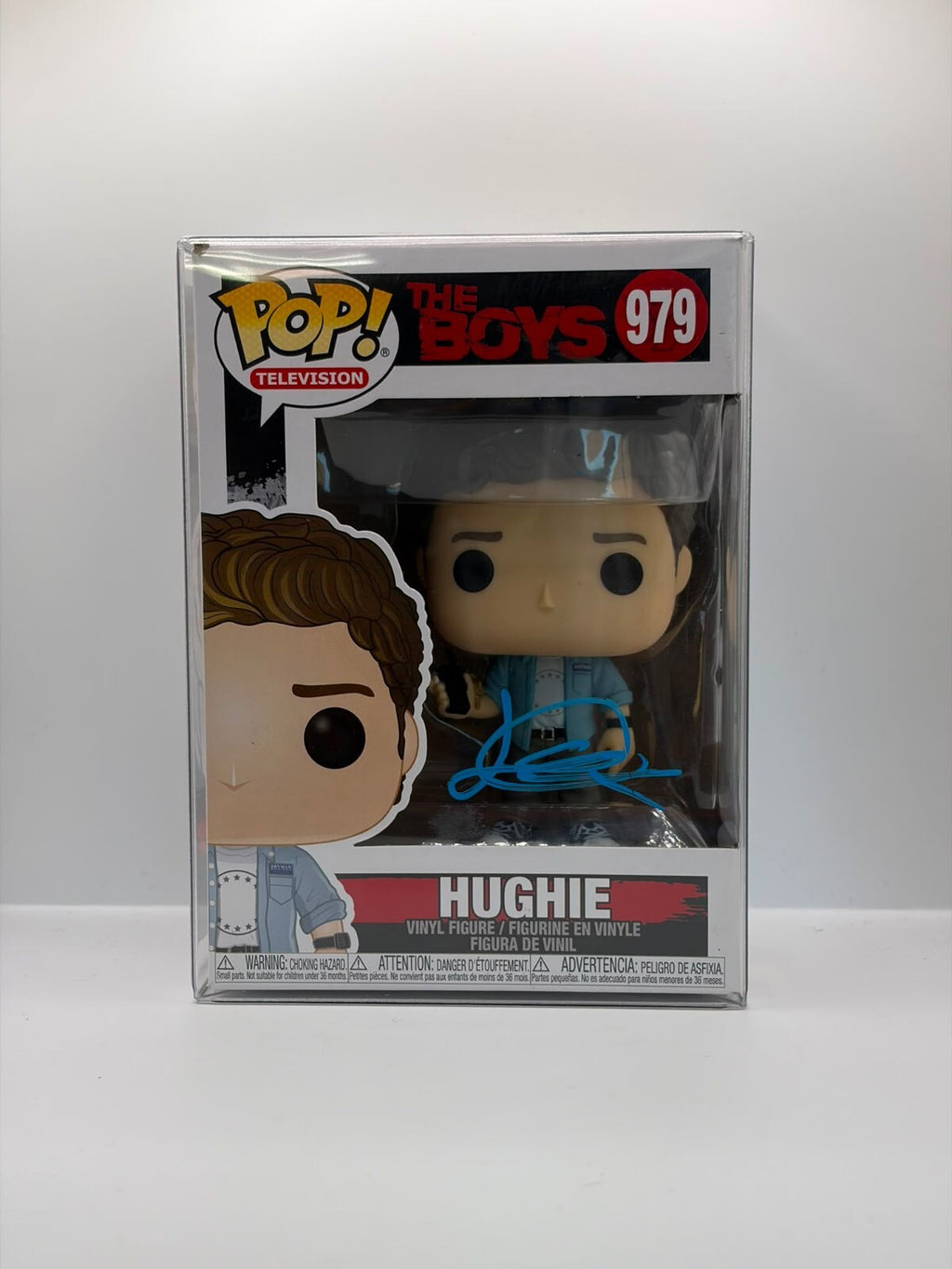 Funko Pop! Television The Boys #979 Hughie Vinyl Figure Signed