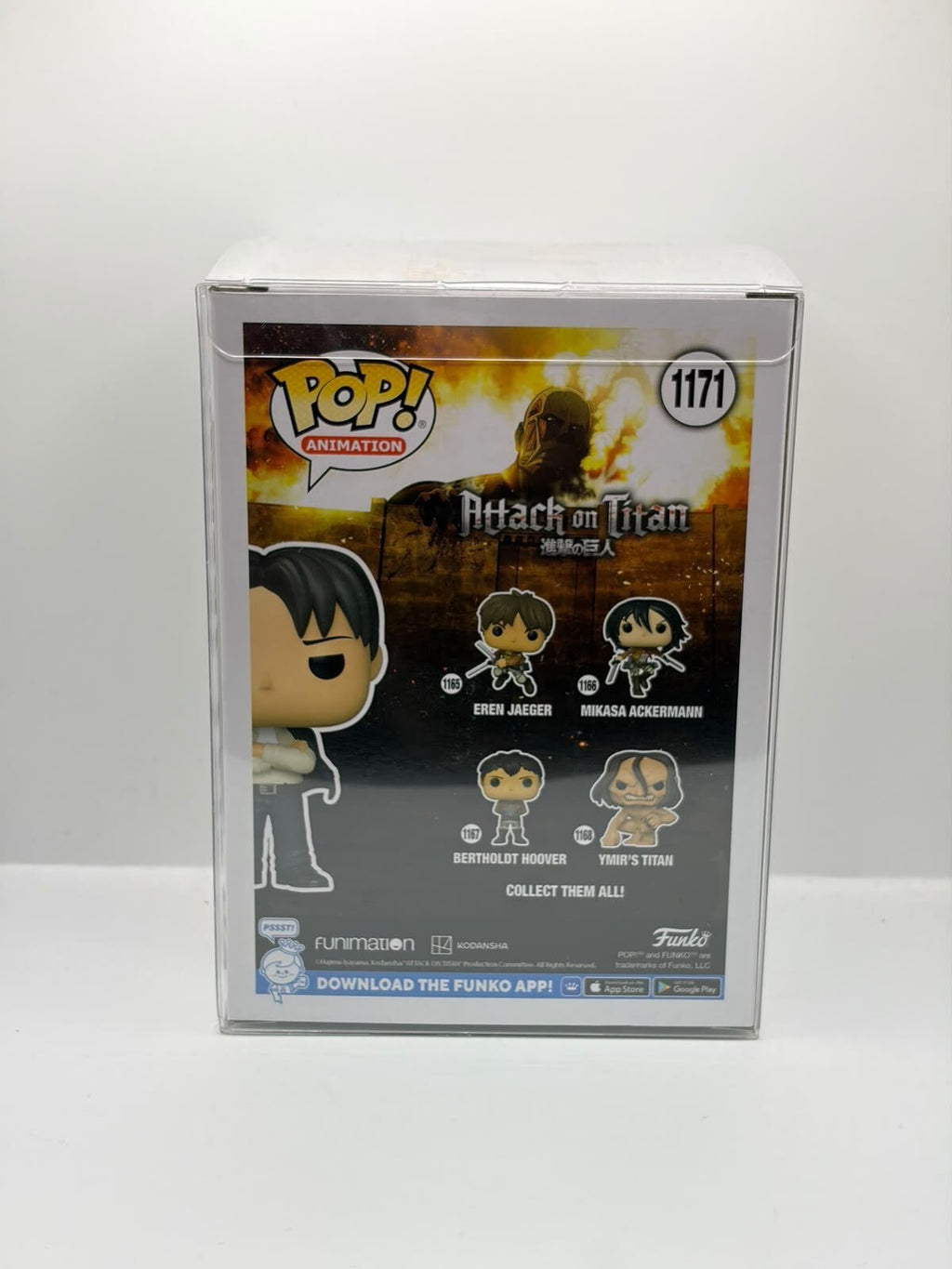 Funko Pop! Animation Attack on Titan Formal Levi #1171