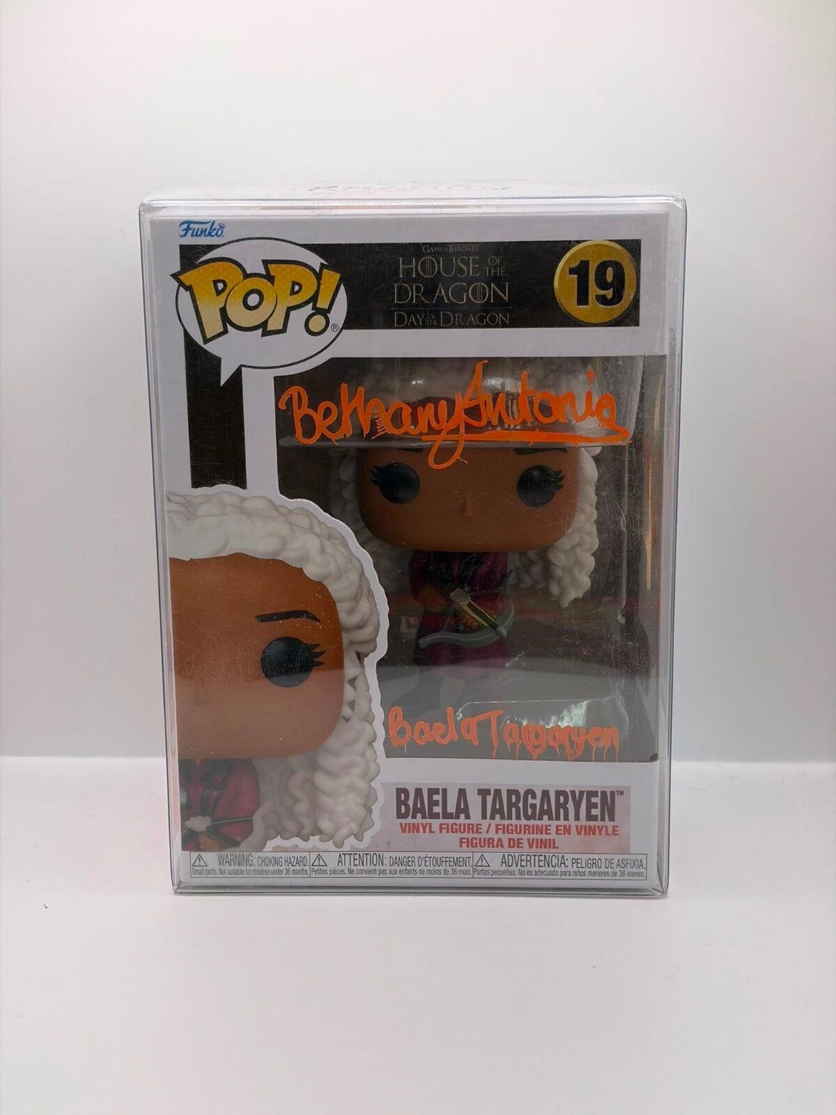 Funko Pop! House of the Dragon Baela Targaryen Vinyl Figure #19 Signed
