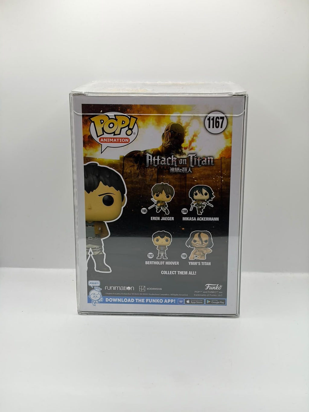 Funko Pop! Animation Attack on Titan Bertholdt Hoover #1167