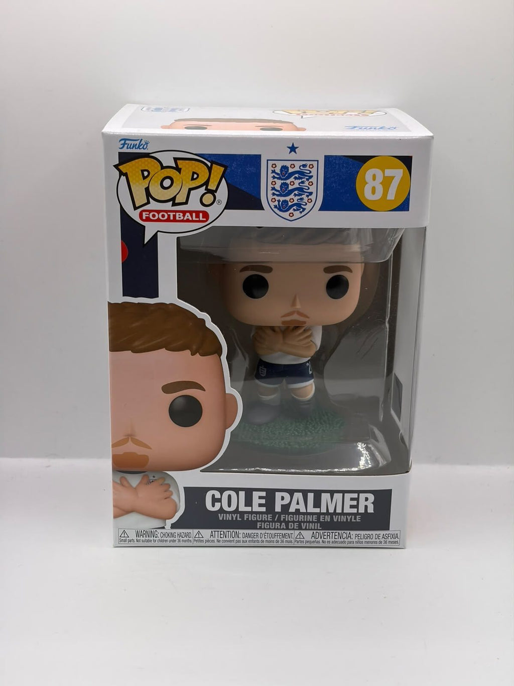 Funko Pop! Football Cole Palmer Vinyl Figure #87 - England National Team