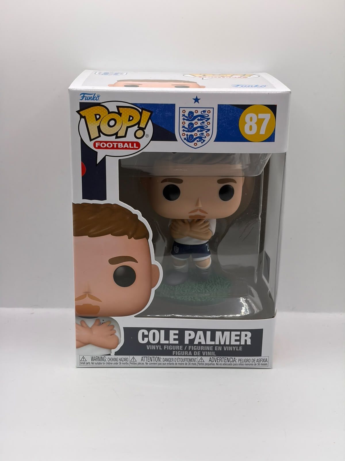 Funko Pop! Football Cole Palmer Vinyl Figure #87 - England National Team