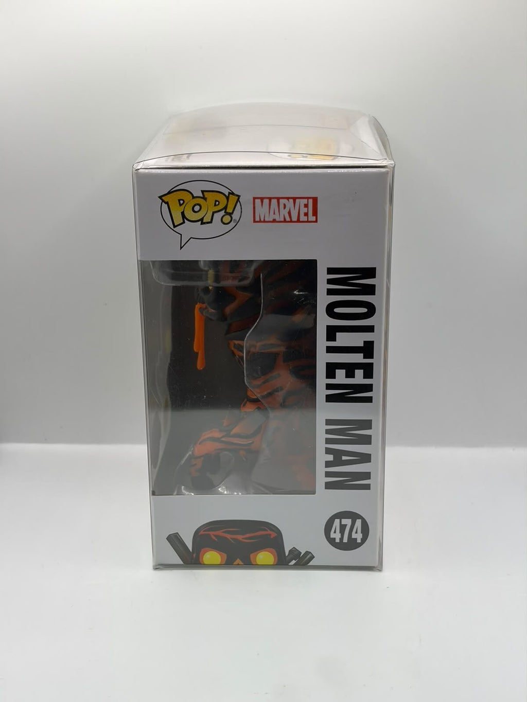Funko Pop! Marvel Spider-Man Molten Man #474 Special Edition Glow in the Dark Vinyl Figure
