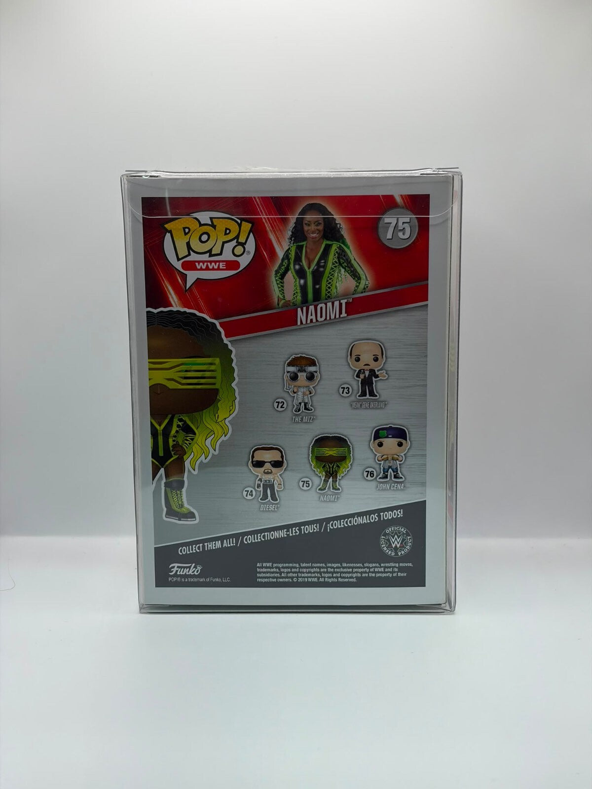 Funko Pop! WWE Naomi Vinyl Figure #75 - Limited Chase Edition