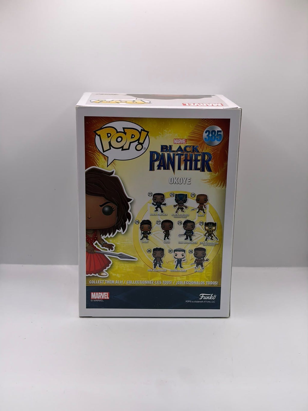 Funko Pop! Marvel Black Panther Okoye #385 Fall Convention Exclusive
