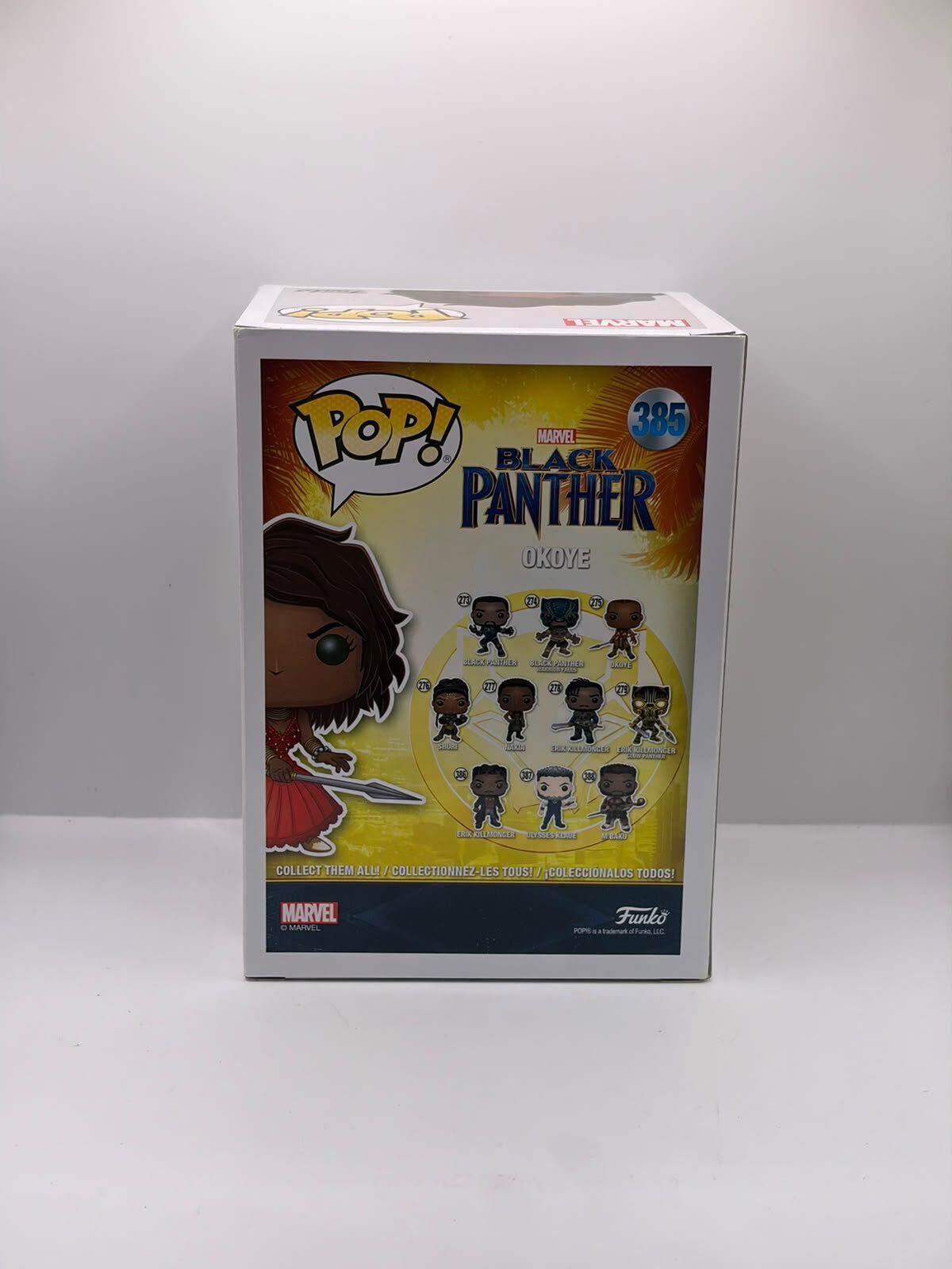 Funko Pop! Marvel Black Panther Okoye #385 Fall Convention Exclusive