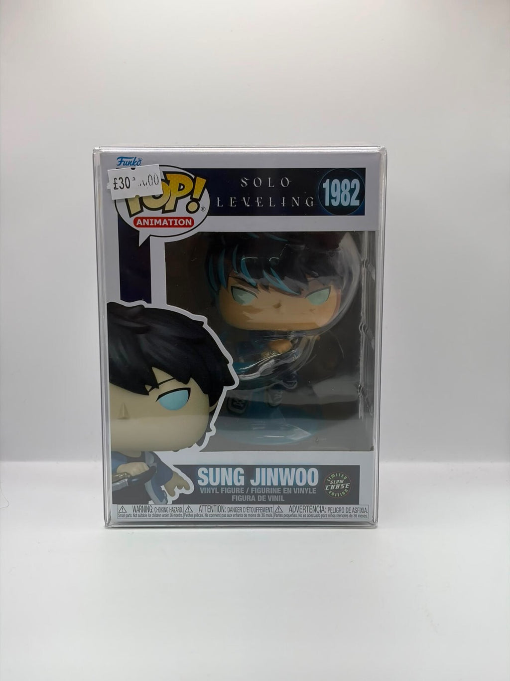 Funko Pop! Animation Sung Jinwoo 1982 Viny Figure - CHASE