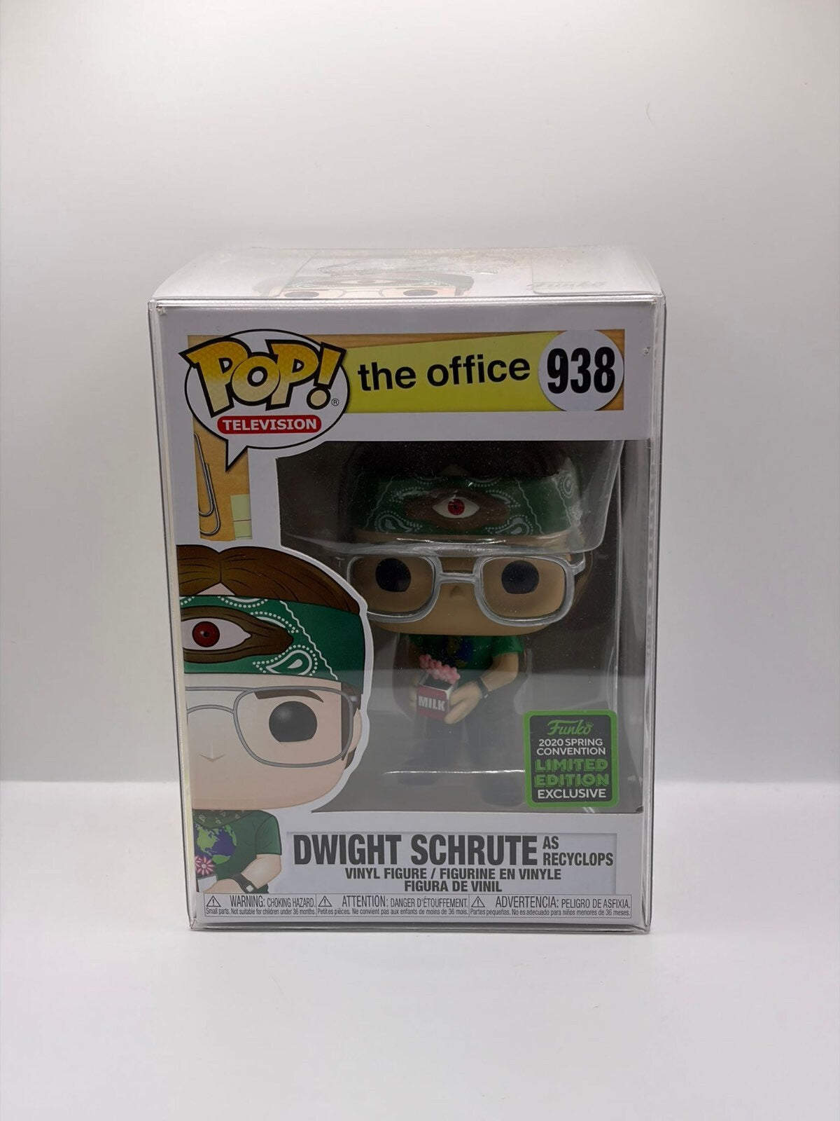 Funko Pop! Television The Office Dwight Schrute as Recyclops Vinyl Figure #938 - Limited Edition