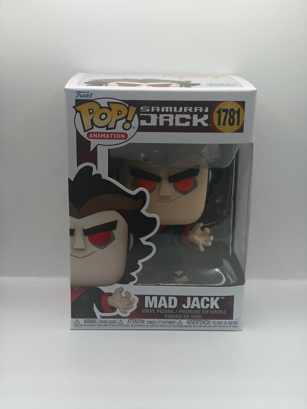 Funko Pop! Animation Samurai Jack Mad Jack Vinyl Figure #1781