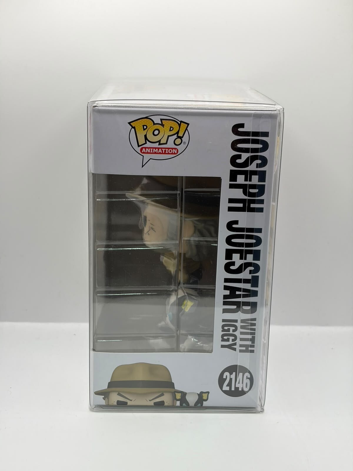 Funko Pop! JoJo’s Bizarre Adventure Joseph Joestar with Iggy #2146 Vinyl Figure