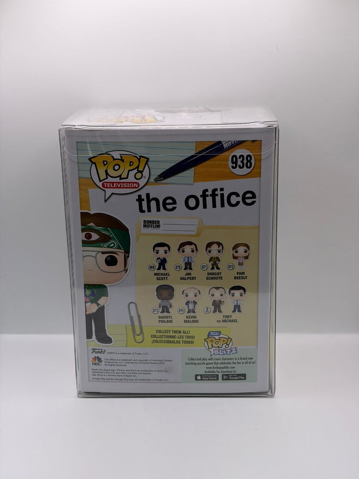 Funko Pop! Television The Office Dwight Schrute as Recyclops Vinyl Figure #938 - Limited Edition