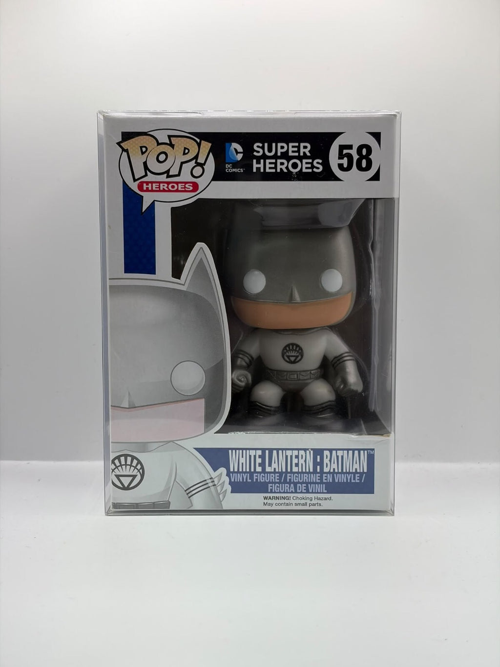 Funko Pop! Heroes White Lantern Batman Vinyl Figure #58 - DC Super Heroes Collectible