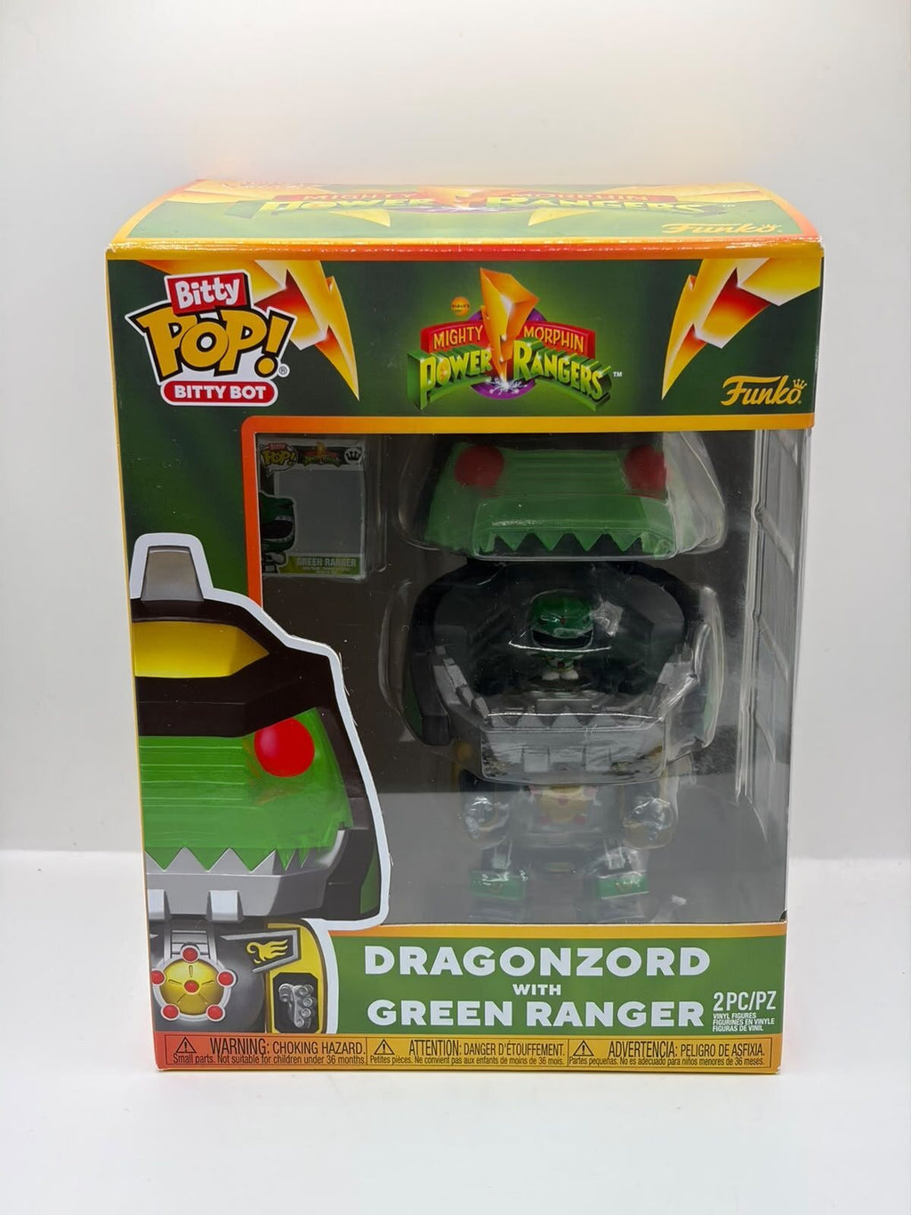 Funko Bitty Pop! Dragonzord with Green Ranger 2-Piece Set