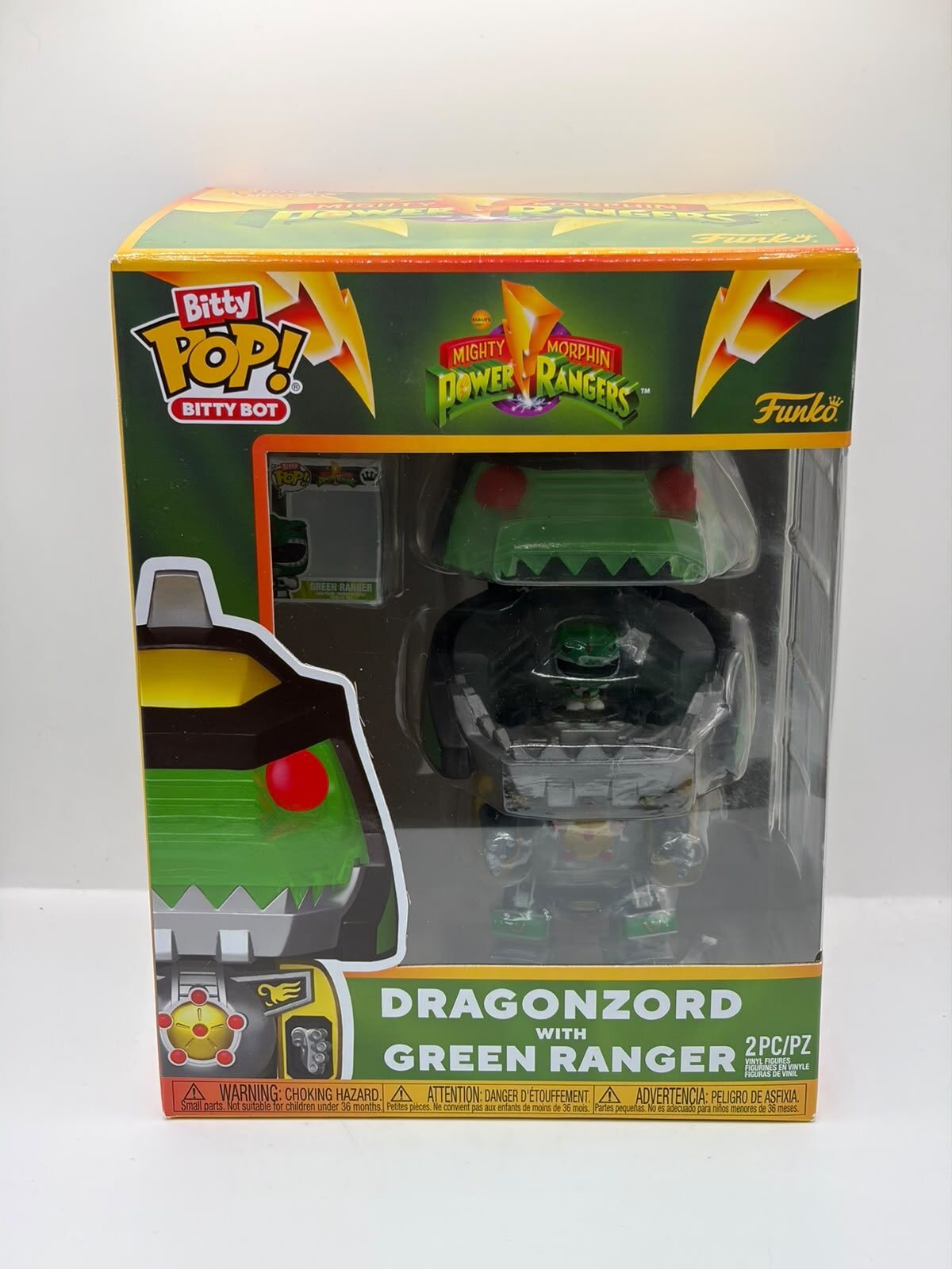 Funko Bitty Pop! Dragonzord with Green Ranger 2-Piece Set