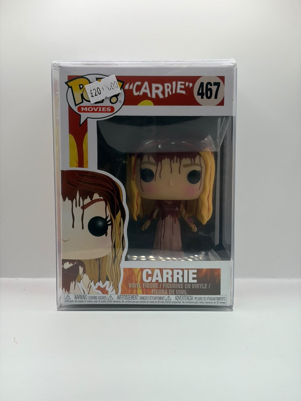 Funko Pop! Movies Carrie Vinyl Figure #467 in Protective Case