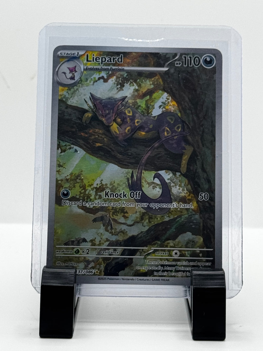 Pokèmon TCG: Liepard 137/086 - White Flare IR - NM