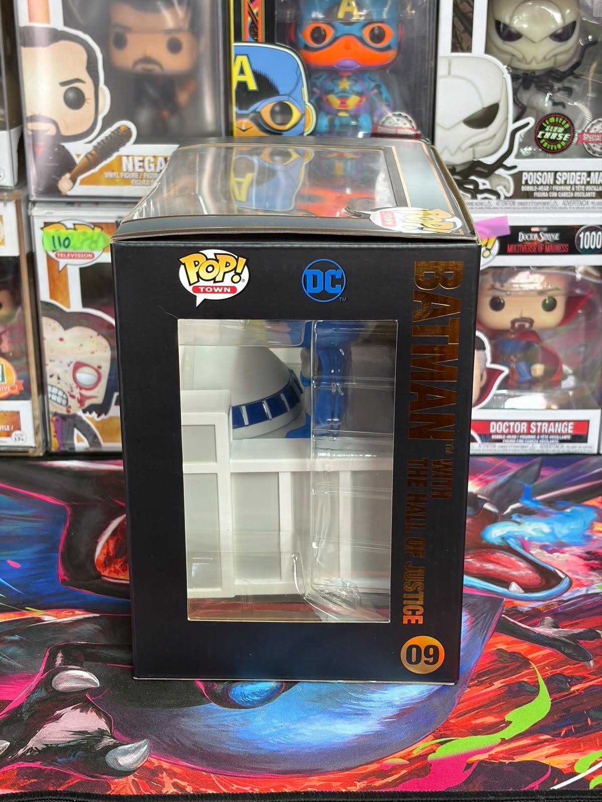 Funko Pop! Town Batman with the Hall of Justice #09