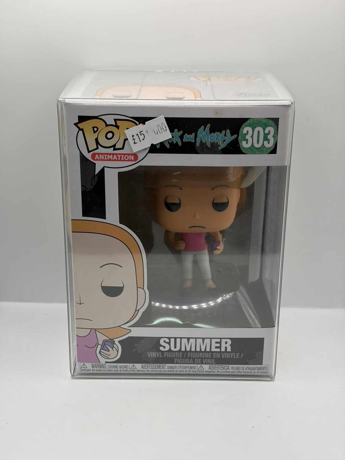Funko Pop! Animation Rick and Morty Summer #303 Vinyl Figure in Box