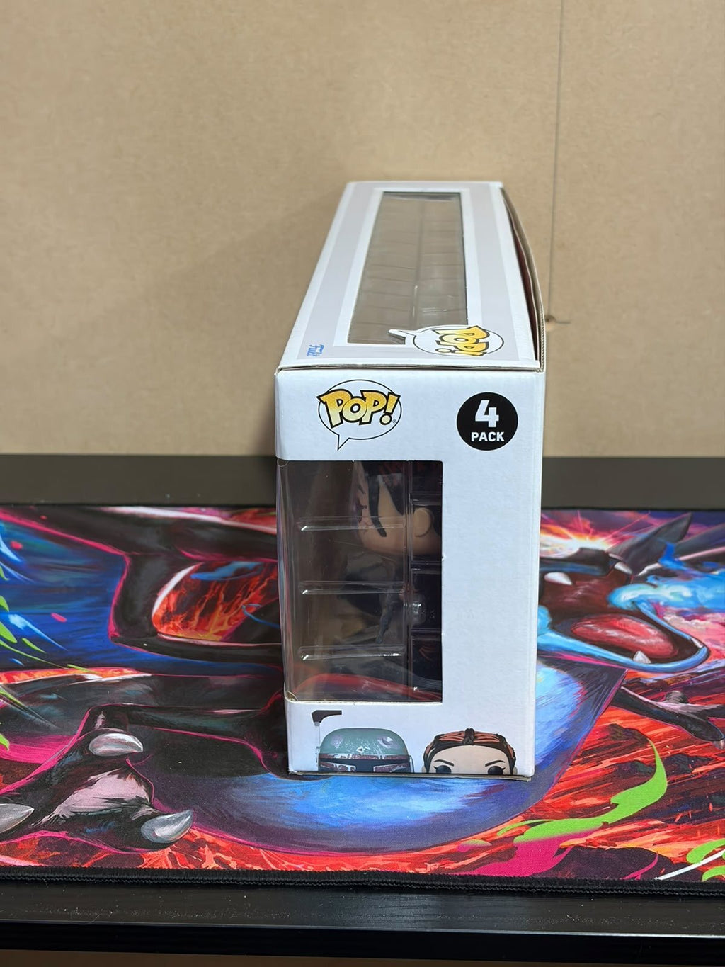 Funko Pop! Star Wars: The Mandalorian with Grogu, Ahsoka, Boba Fett & Fennec Shand 4-Pack