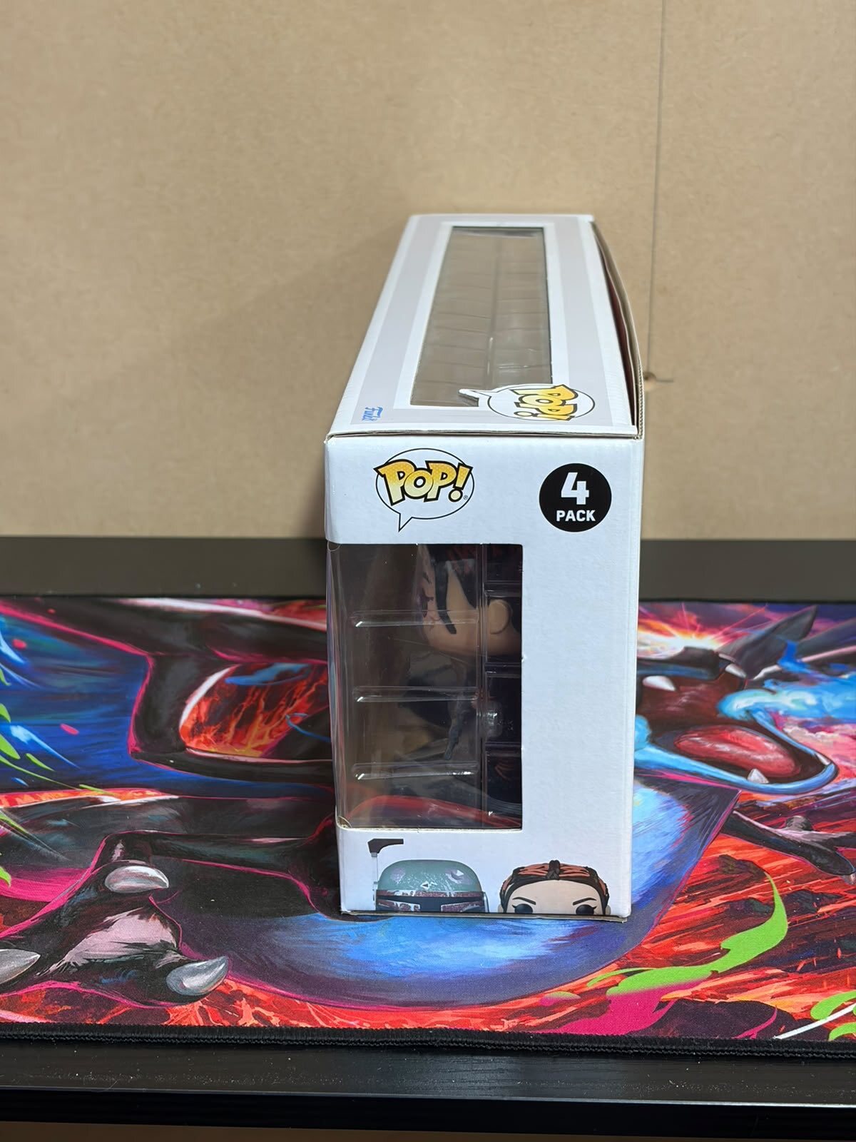 Funko Pop! Star Wars: The Mandalorian with Grogu, Ahsoka, Boba Fett & Fennec Shand 4-Pack
