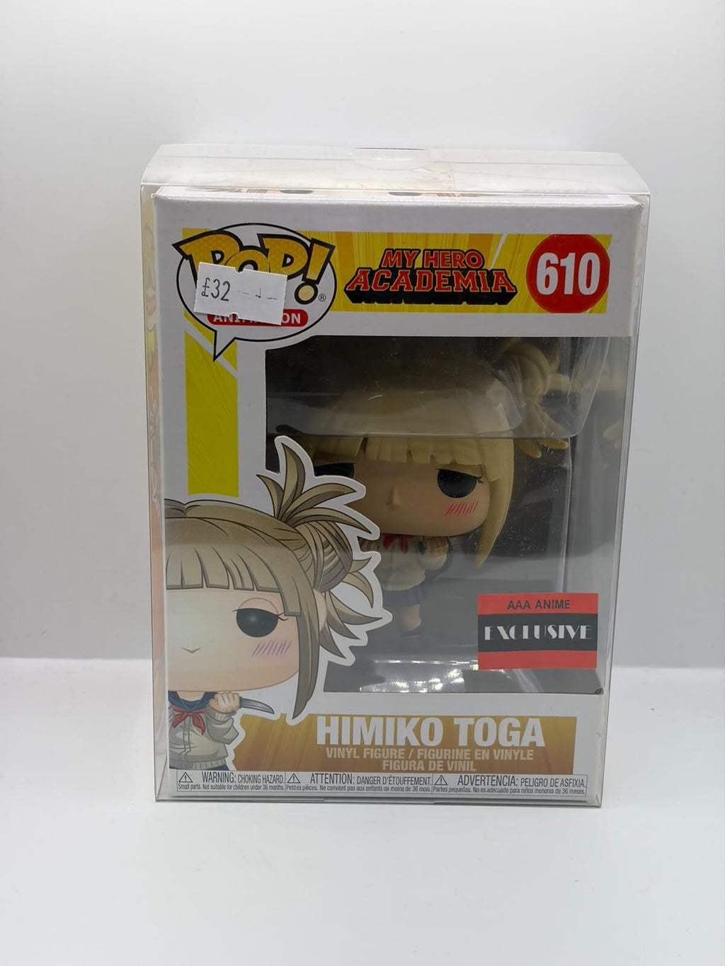 Funko Pop! Animation My Hero Academia Himiko Toga #610 Vinyl Figure