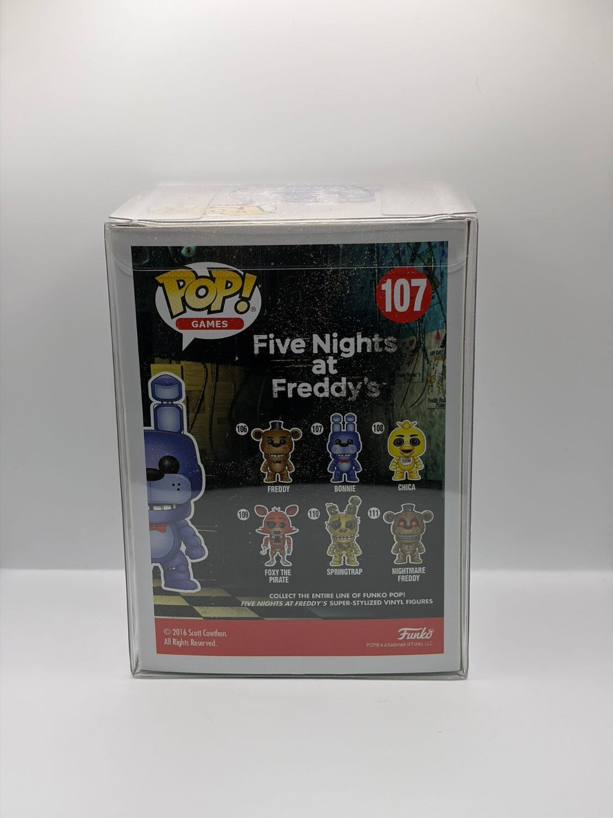 Funko Pop! Games Five Nights at Freddy's Bonnie Vinyl Figure #107