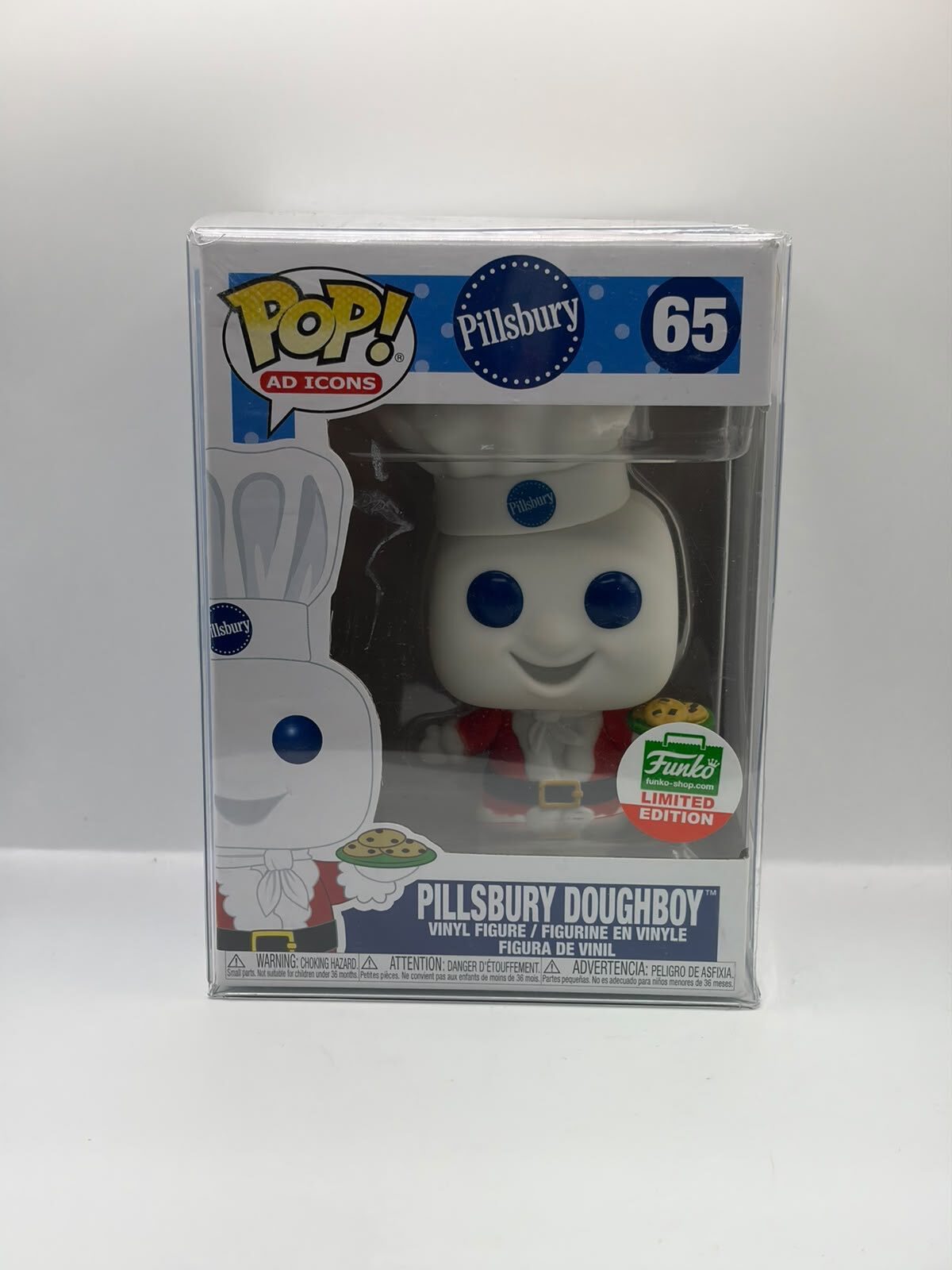 Funko Pop! Ad Icons Pillsbury Doughboy Vinyl Figure #65 Limited Edition