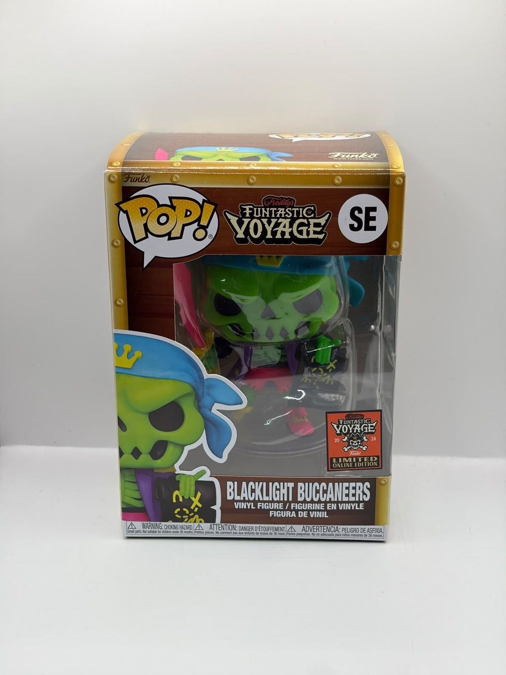 Funko Pop! Blacklight Buccaneers Vinyl Figure – Fantastic Voyage Special Edition