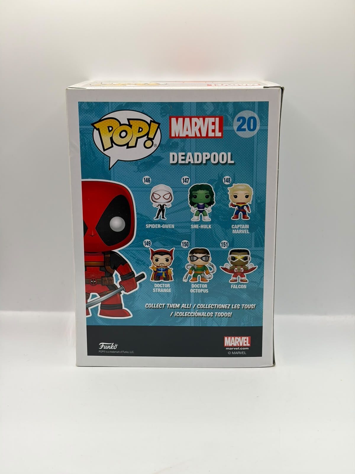 Funko Pop! Marvel Deadpool #20 Collectible Figure in Box