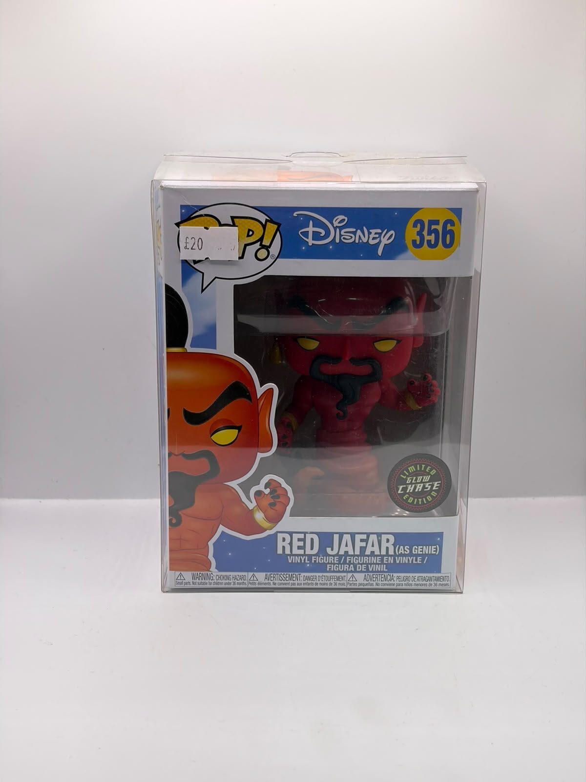 Funko Pop! Disney Aladdin Red Jafar #356 Vinyl Figure in Box