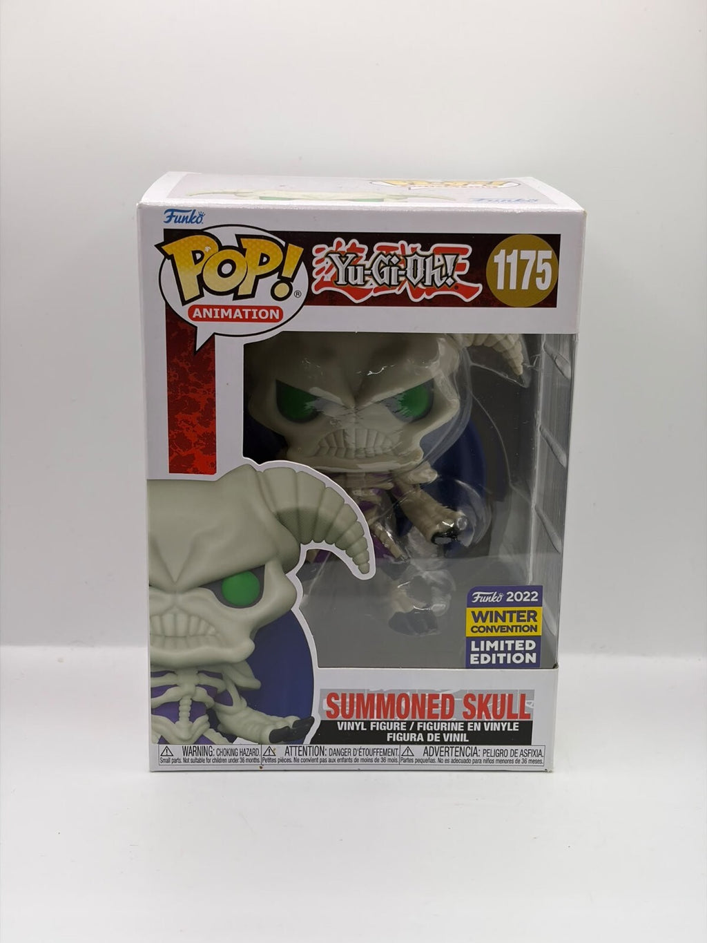 Funko Pop! Animation Yu-Gi-Oh! Summoned Skull Vinyl Figure #1175 2022 Winter Convention Limited Edition