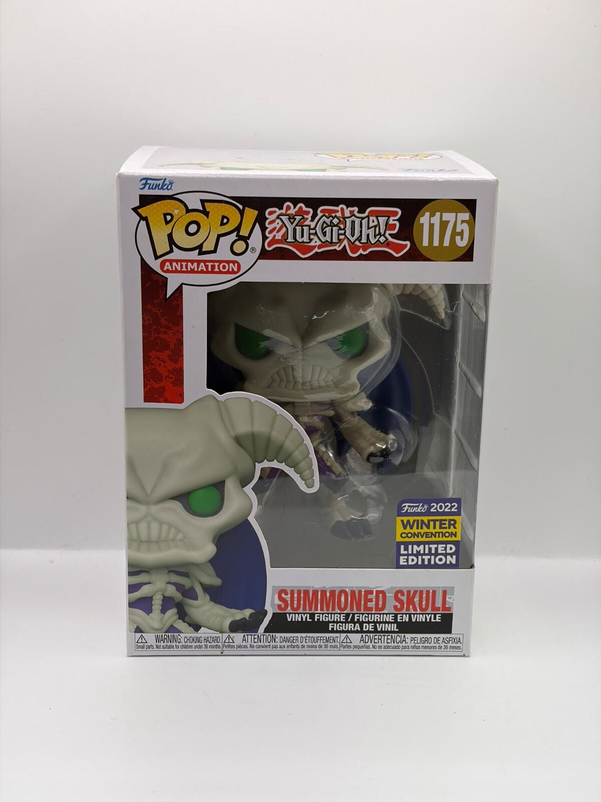 Funko Pop! Animation Yu-Gi-Oh! Summoned Skull Vinyl Figure #1175 2022 Winter Convention Limited Edition