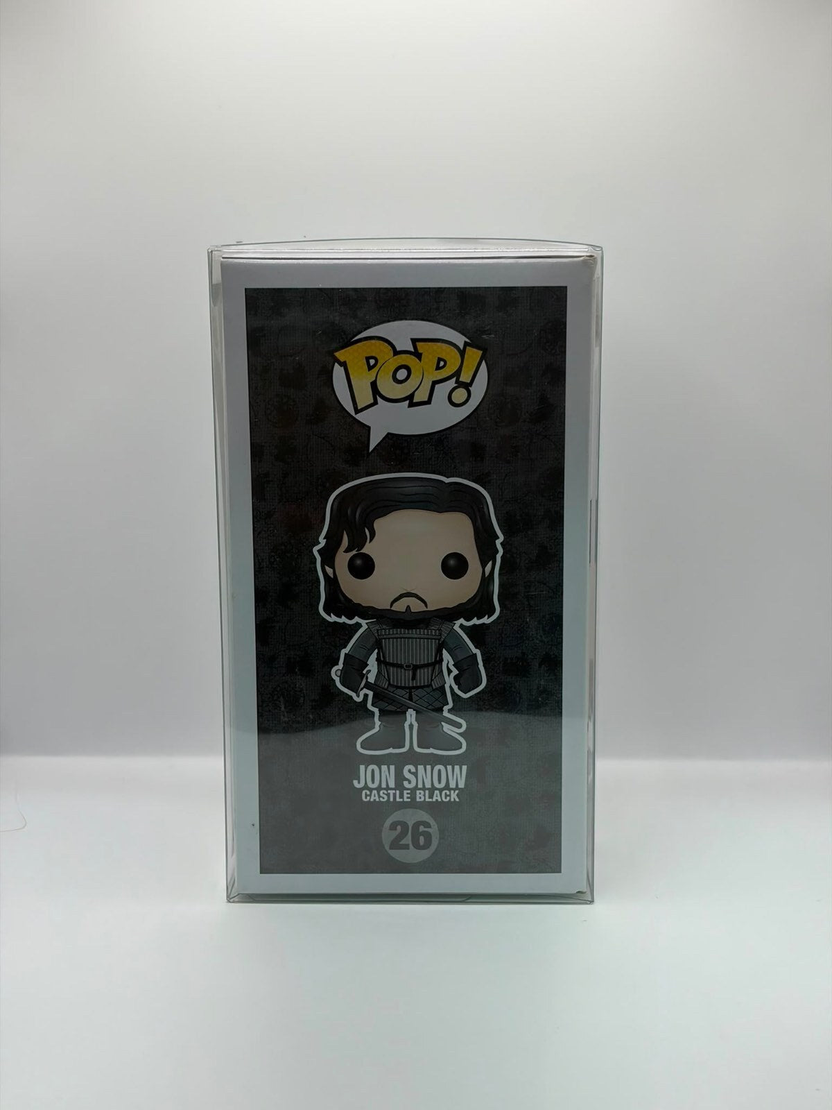 Funko Pop! Game of Thrones Jon Snow Castle Black Vinyl Figure #26 Hot Topic Exclusive