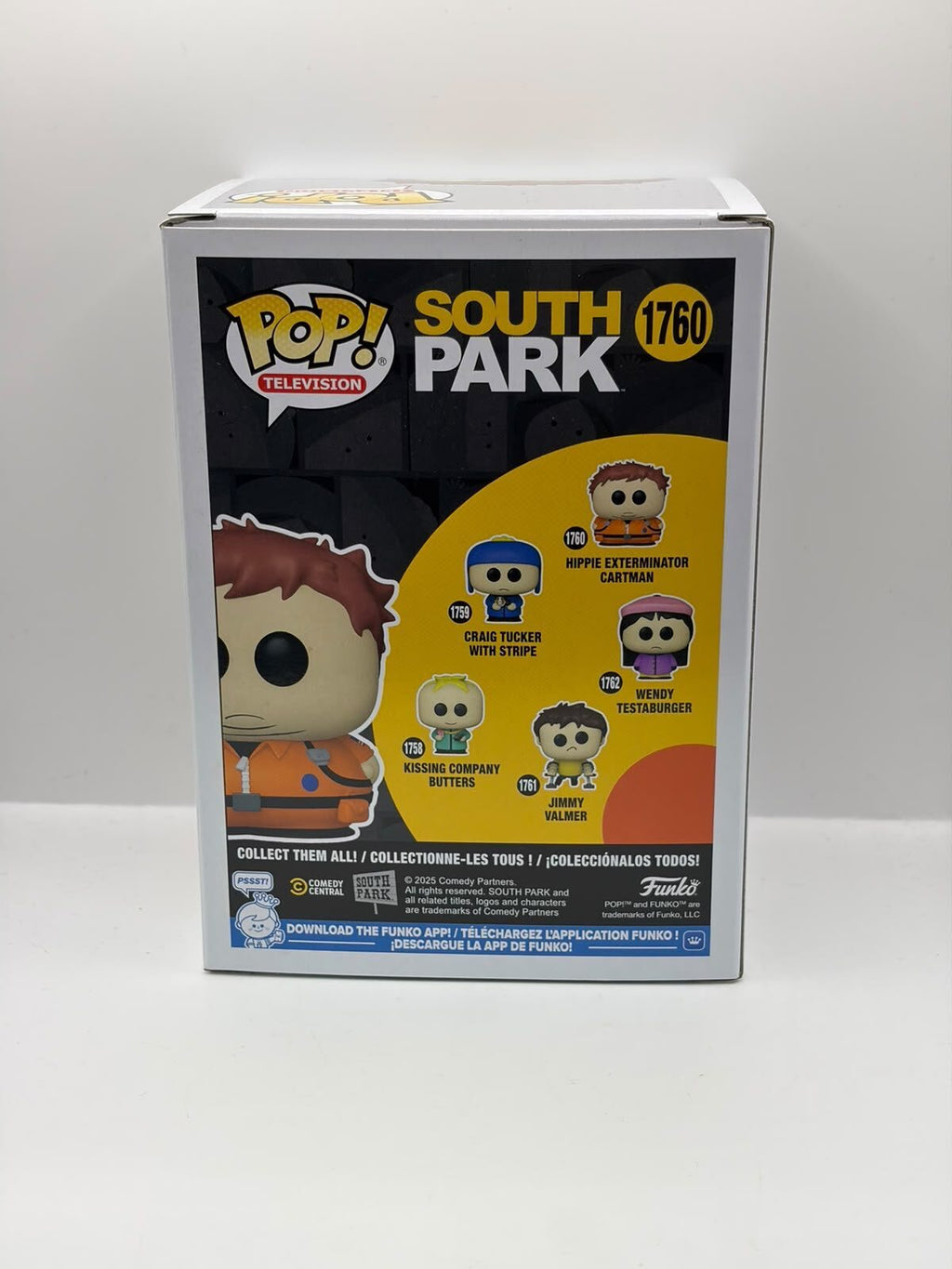 Funko Pop! Television South Park Hippie Exterminator Cartman #1760