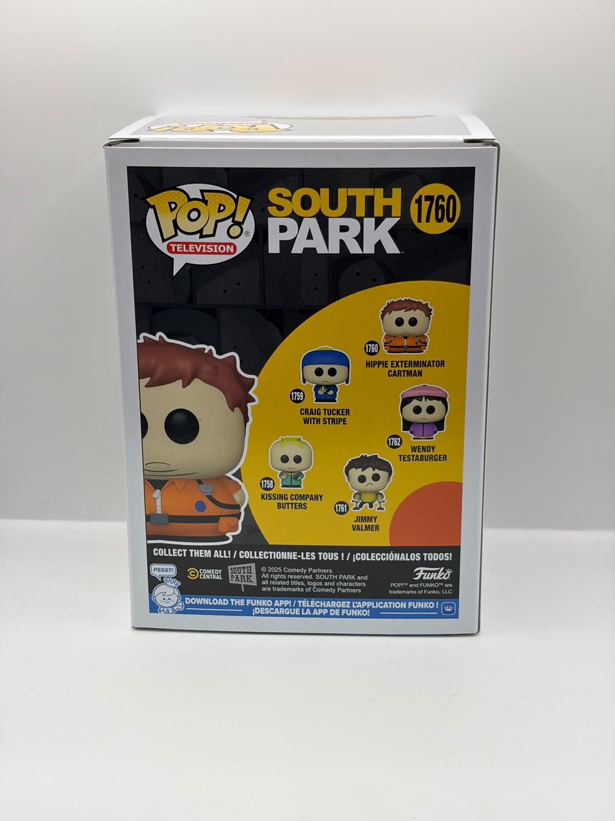 Funko Pop! Television South Park Hippie Exterminator Cartman #1760