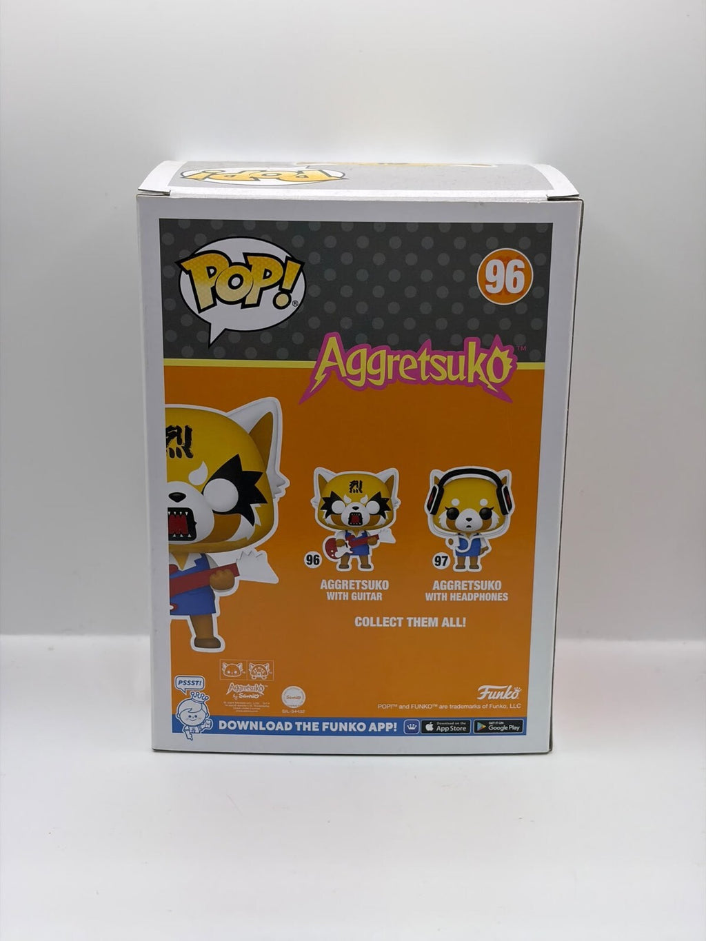 Funko Pop! Aggretsuko with Guitar Vinyl Figure #96