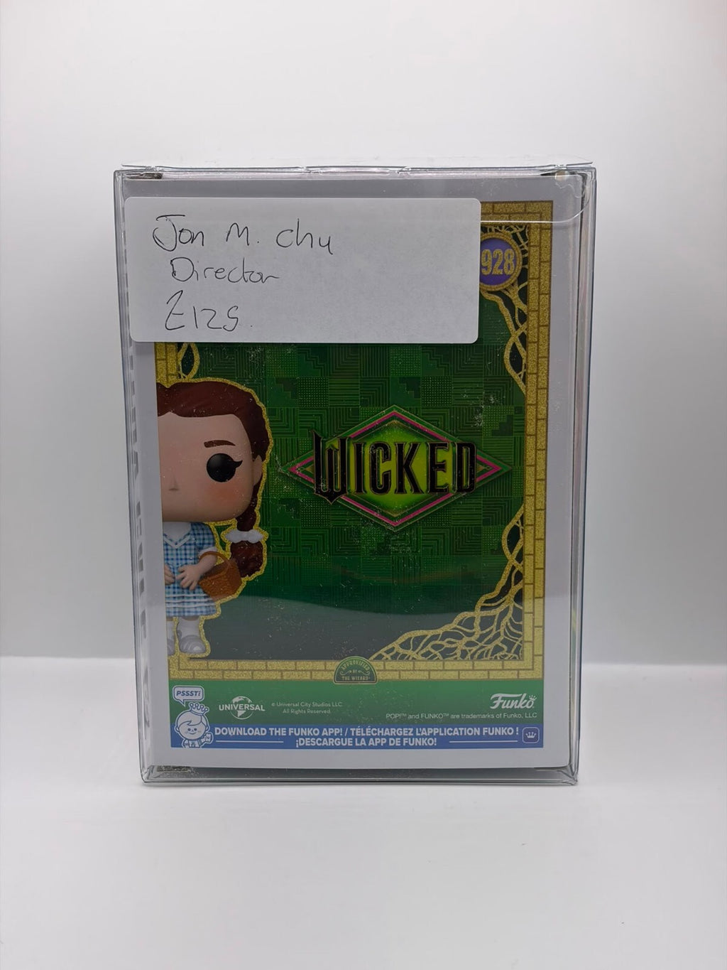 Funko Pop! Movies Dorothy Gale 1928 Signed Collectible Figure in Protective Case