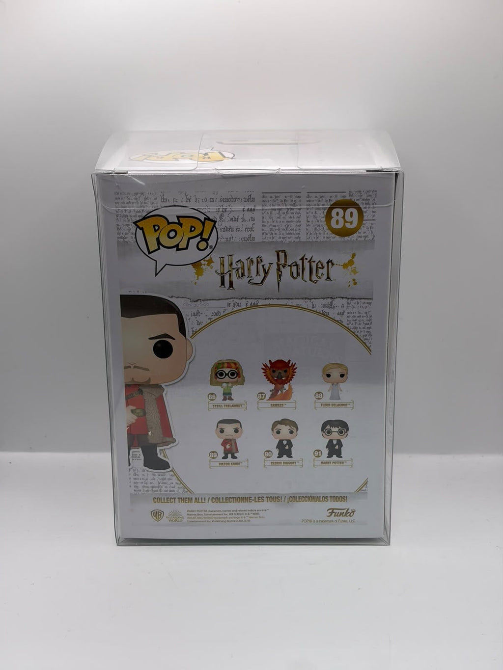 Funko Pop! Harry Potter Viktor Krum #89 Vinyl Figure in Box