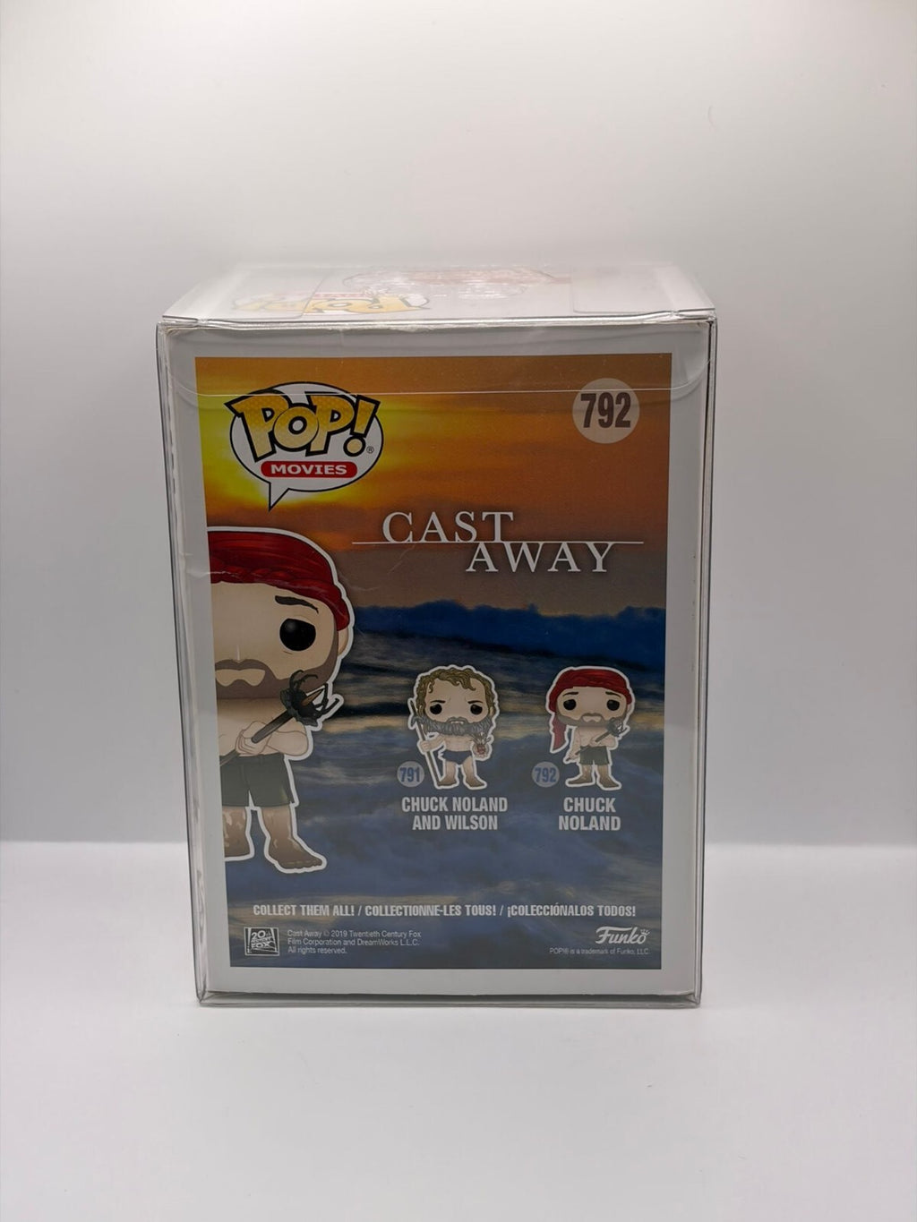 Funko Pop! Movies Cast Away Chuck Noland Vinyl Figure #792 Special Edition